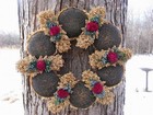 Winter Songbird Wreath