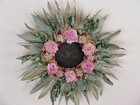 Pink Peony Wreath